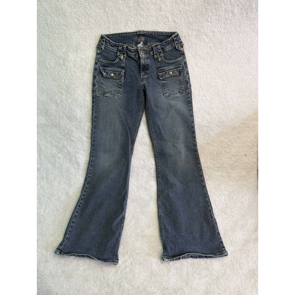 VTG Silver Jeans Women’s Eden Low Rise Flare Blue Denim Jeans Size W29/L33